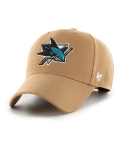 Casquette NHL San Jose Sharks Penguins '47 MVP SNAPBACK CAMEL
