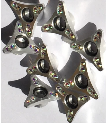 Ecrou Strassé Comet Silver Nuts, Kit De 8. – Image 4