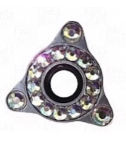 Ecrou Strassé Comet Silver Nuts , Kit De 8.