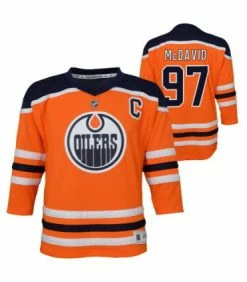 Maillot NHL Junior Edmonton Oilers Connor McDavid Replica