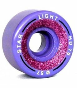 Roues Boiani Star Light GLITTER 57 Mm HD75 VIOLET
