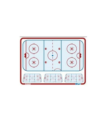 Tableau Coach Flexible 61 X 81 Hockey TOPO