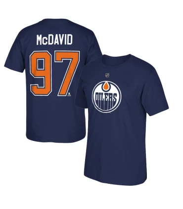 Tee Shirt Junior, Edmonton Oilers Connor McDavid,